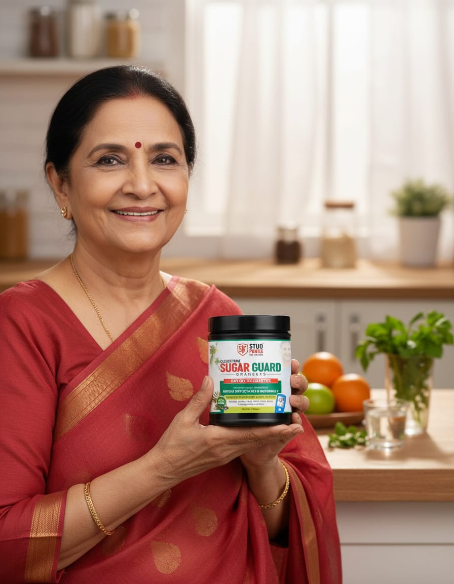 Customer using Sugar Guard